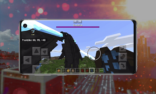 Screenshot Fascinating Godzilla Mod for M