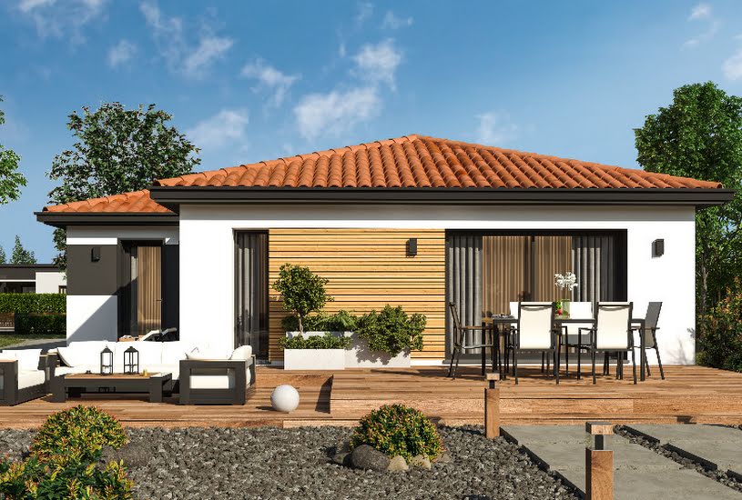 Vente Terrain + Maison - Terrain : 305m² - Maison : 85m² à Les Sorinières (44840) 