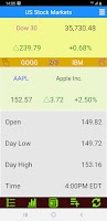 US Stock Markets - Realtime Screenshot