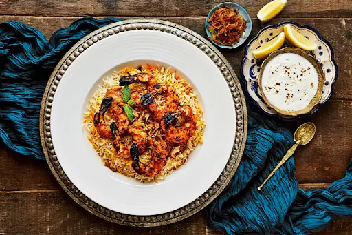 Prawns Tikka Biryani