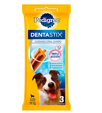 Snack Pedigree Dentastix Razas Medianas Barra X771 Gr  