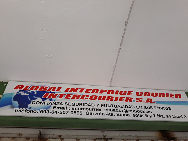 Opiniones de Global Interprice Courier Intercourier S.A. en Guayaquil - Servicio de mensajería