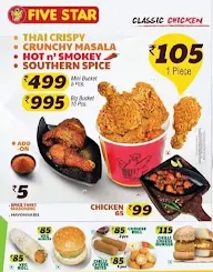 Five Star Chicken menu 2