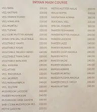 Hotel Brahma Regency menu 5