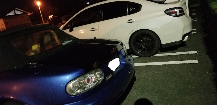 WRX STIのタイヤ交換・ホイール交換・ドライブに関するカスタム事例の投稿画像1枚目