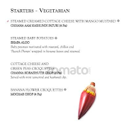 Oh! Calcutta menu 1