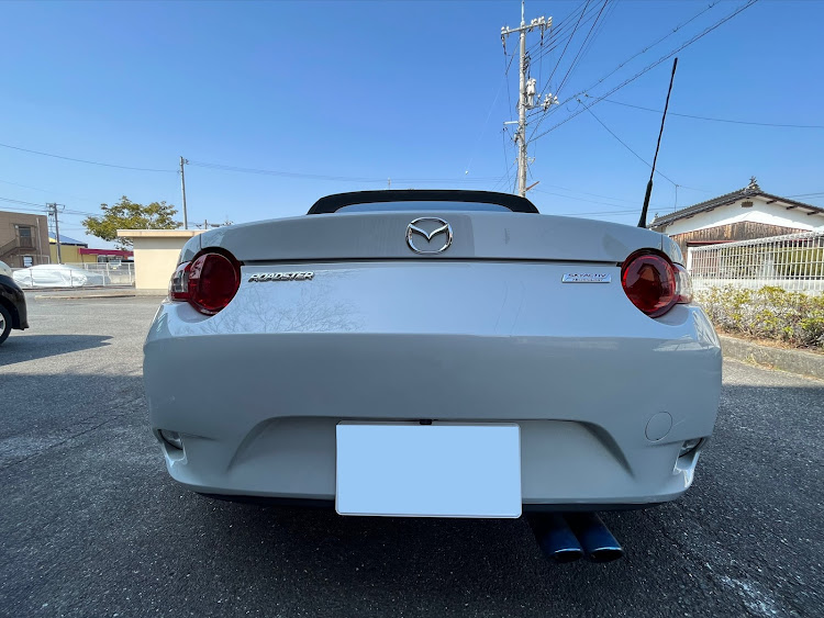 ロードスターのNDロードスター・MAZDA・おしりショットに関するカスタム事例の投稿画像1枚目