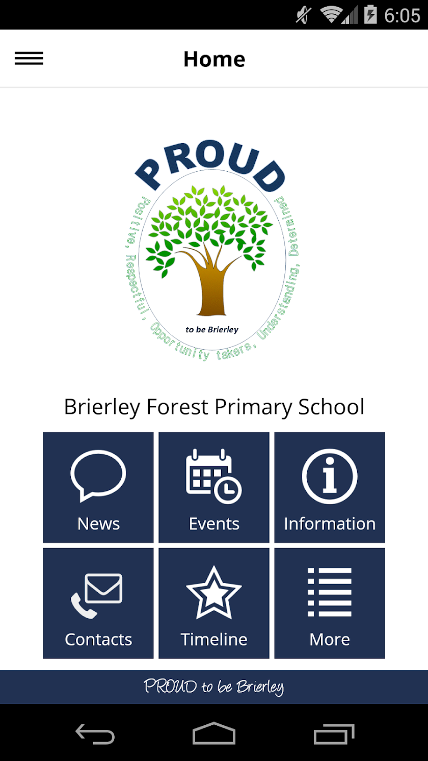 Brierley Forest Primary School Screen 2