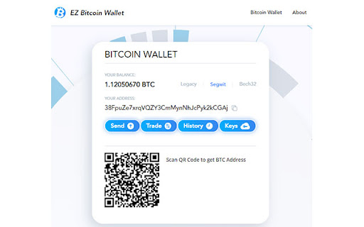 EZ Bitcoin wallet