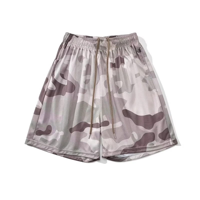 Amerikanische Mesh-Shorts für Herren, bedruckt, knielang. Atmungsaktiv und stylisch, ideal für Sport und Freizeit. Maximaler Komfort garantiert.