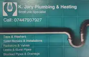 K. Jary Plumbing & Heating Logo