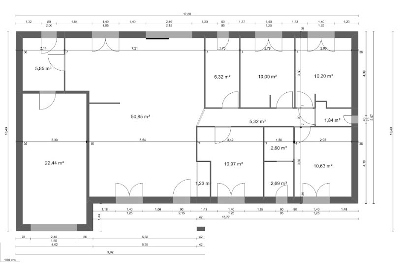  Vente Terrain + Maison - Terrain : 465m² - Maison : 104m² à Saint-Gervais-en-Belin (72220) 