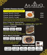 Arabesq menu 2