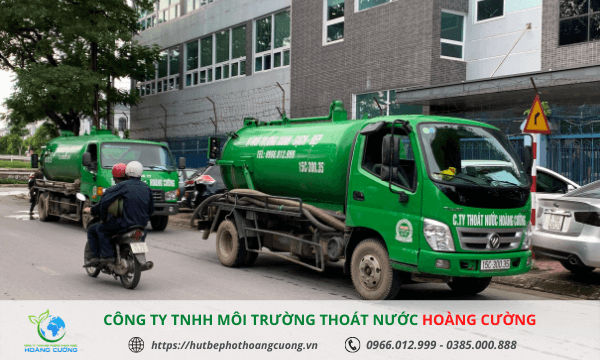 Dịch vụ hút hầm cầu Huyện Tân Phước của Hoàng Cường