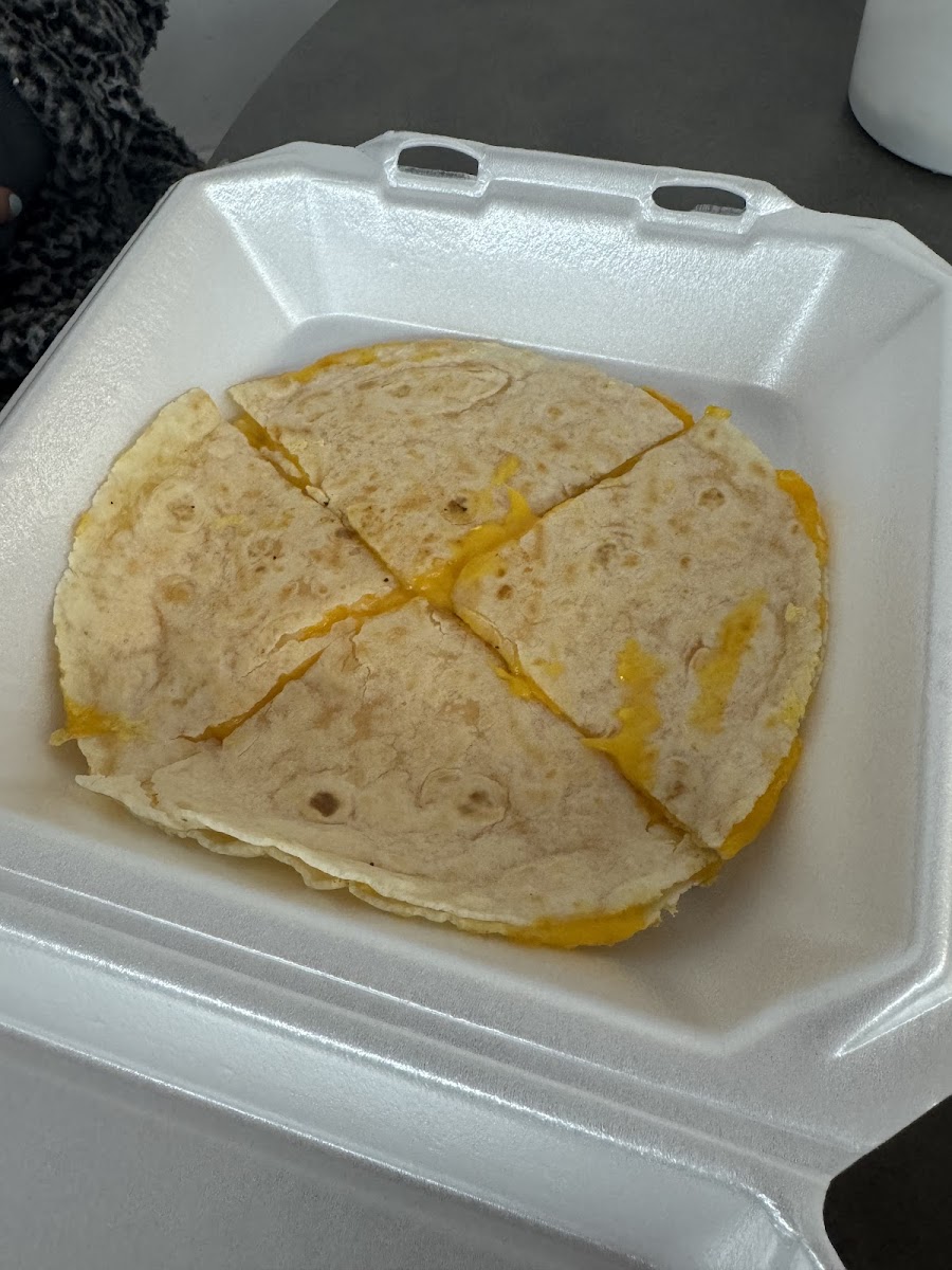 Cheese quesadilla