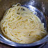 Thumbnail For Draining Cooked Pasta.