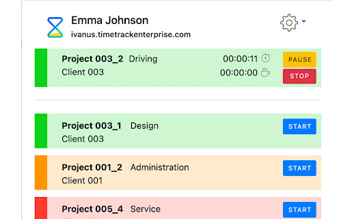 TimeTrack Timer