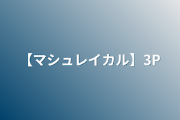 【マシュレイカル】3P