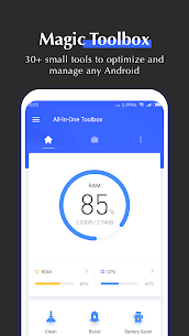 All-In-One Toolbox MOD APK [Pro Features Unlocked] Storage/Cache Cleaner 1