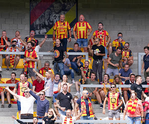 🎥 Enthousiasme geelrode aanhang amper te temperen bij terugkeer naar stadion, matchwinnaar viert zege in tribunes