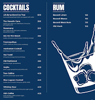 Cosmo Bar & Bistro menu 1