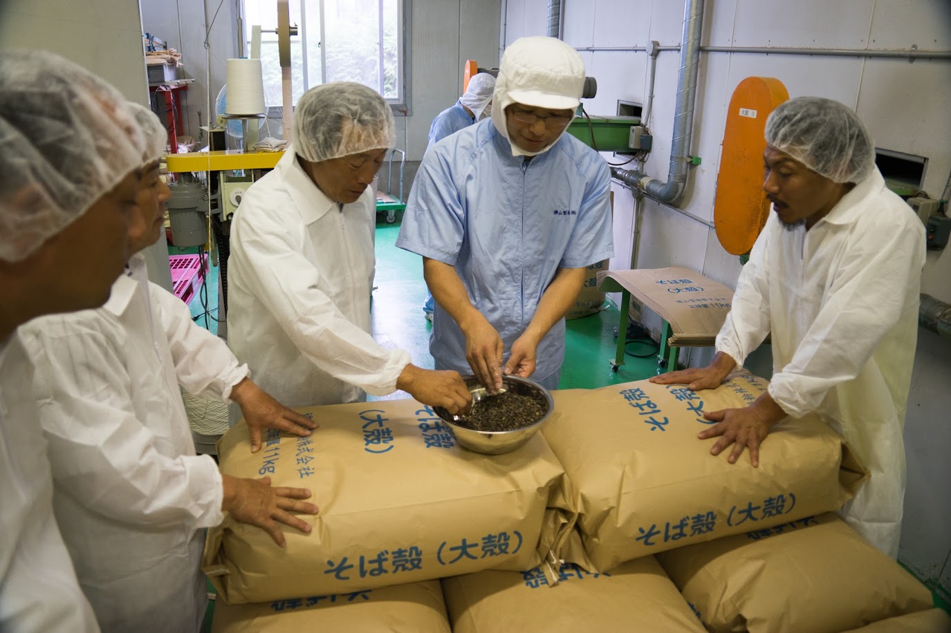 横山製粉（株）そば粉工場