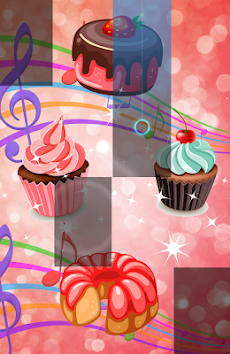 Piano Cupcake Tiles  Delicious Yummy Cake Icecreamのおすすめ画像2