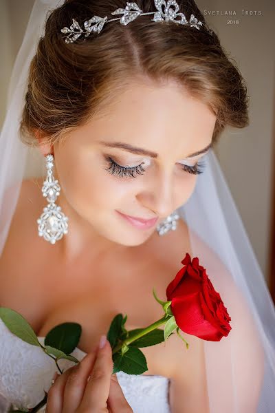 Fotografo di matrimoni Svetlana Troc (svetlanatrots). Foto del 16 maggio 2018