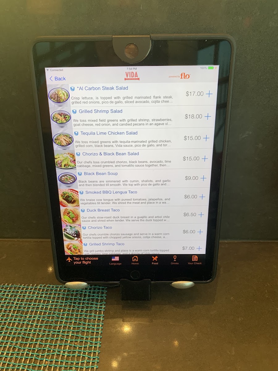 They do have a gluten free menu on the order tablets  scroll to the bottom then select. They are located by gate c6. This was a perfect find when your flight delayed twice