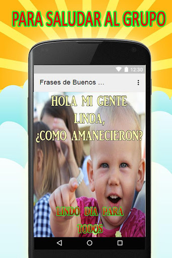 FRASES DE BUENOS DIAS