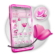 Download White and Pink Flower Launcher Theme For PC Windows and Mac 1.0.3