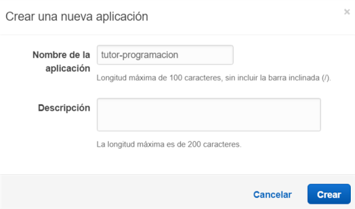 Nueva app aws