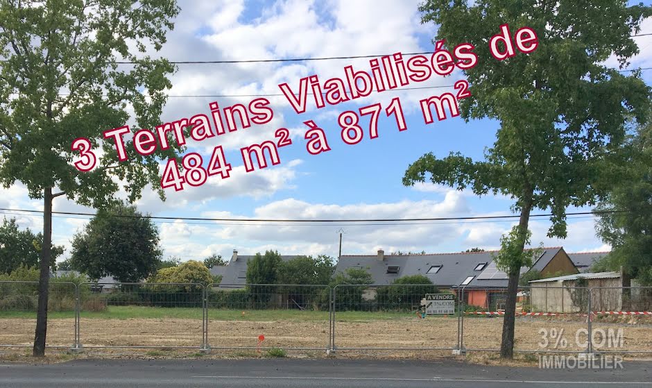 Vente terrain  484 m² à Saint-Jean-de-Linières (49070), 98 500 €