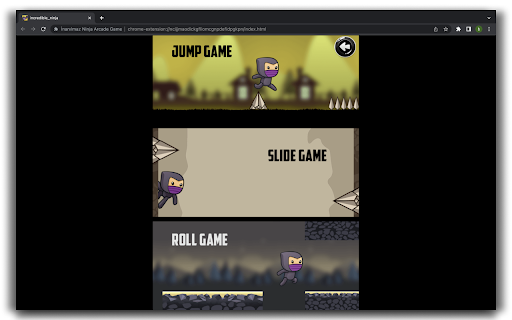 Incredible Ninja Game - HTML5 Game