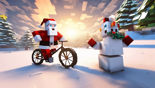 Screenshot Santa Bike Master