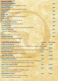 The Boozy Griffin menu 3