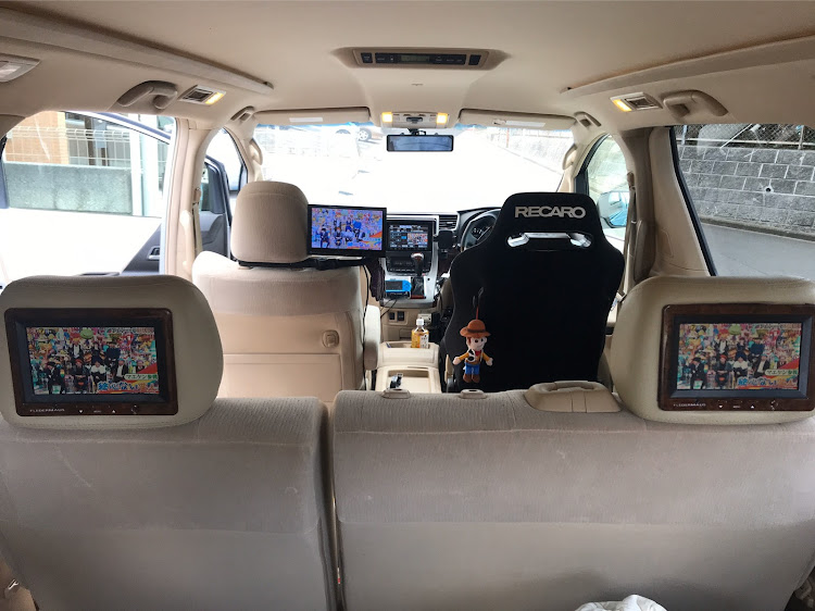 アルファードのmidnight-family・原因不明の病・DIY・配線見直し・モニター復活に関するカスタム事例の投稿画像2枚目