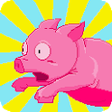 Icon Turbo Pig platformer pixel art