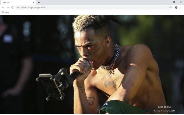 XXXTentacion New Tab & Wallpapers Collection