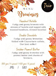 Trio- La Patisserie menu 3