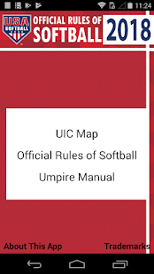 USA Softball Official Rules 1.2 APK + Mod (المال غير محدود) إلى عن على ذكري المظهر