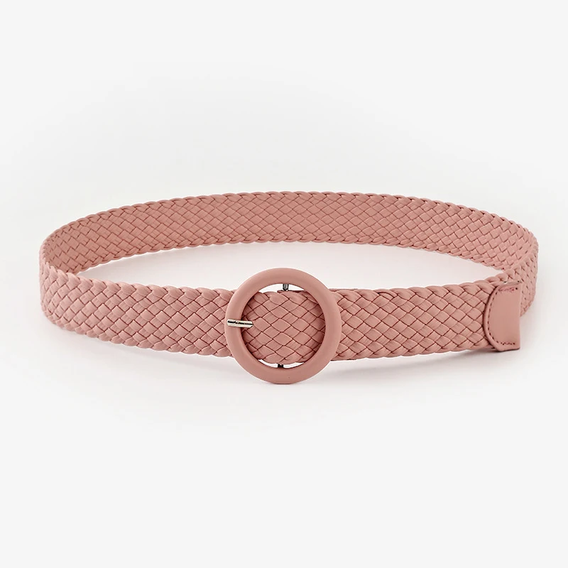Nieuwe damesmode, bijpassende brede riem