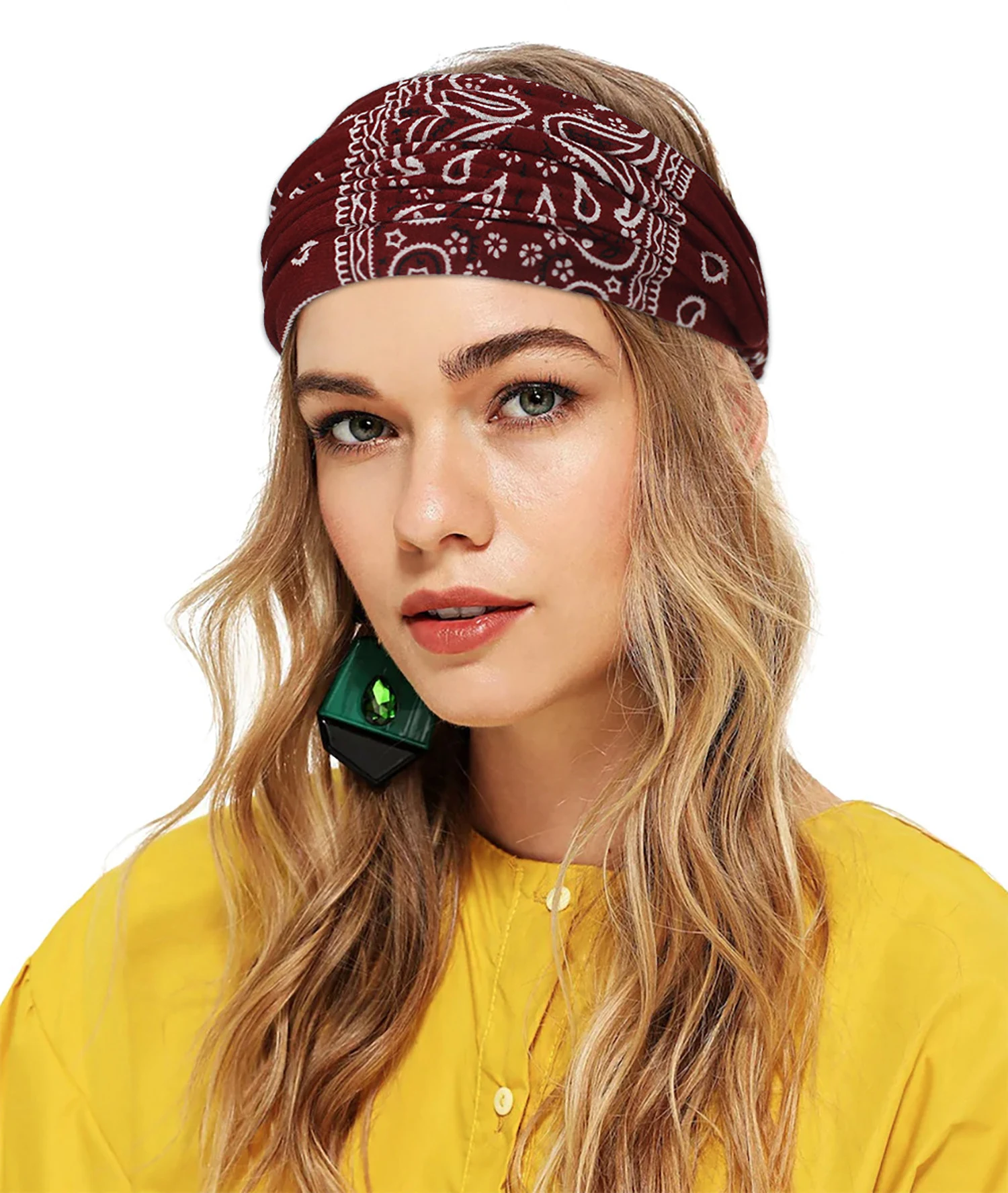 Title 7, Faixa de cabelo feminina estilo boêmio europeu ...
