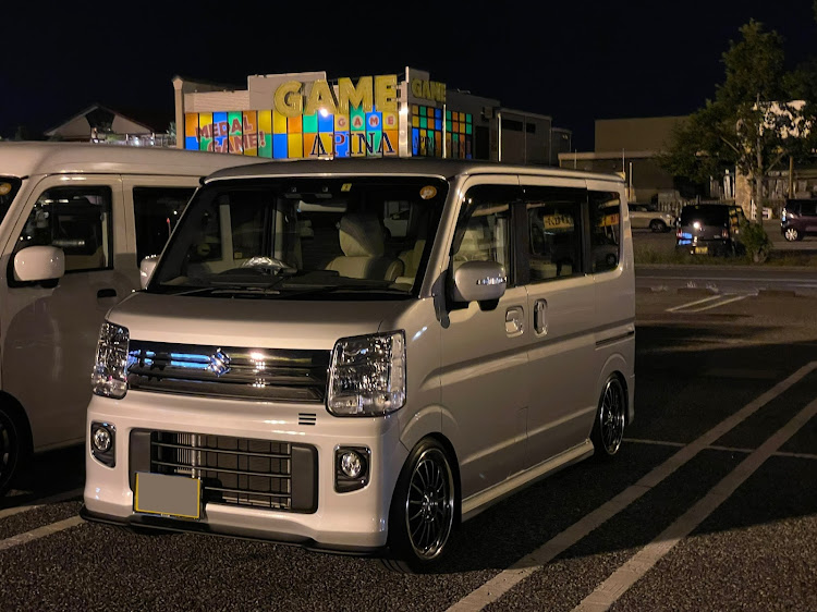 エブリイワゴンのフォロワーさんいつもありがとう！・いつもイイネ&コメントありがとうございます🙇‍♂️・台風に気をつけて下さい・オフ会お疲れ様でしたに関するカスタム事例の投稿画像3枚目