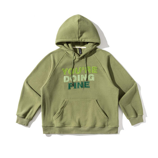 Title 8, Japanese Winter Trend Printed Hoodie. Stay warm...