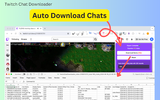 Twitch Chat Downloader