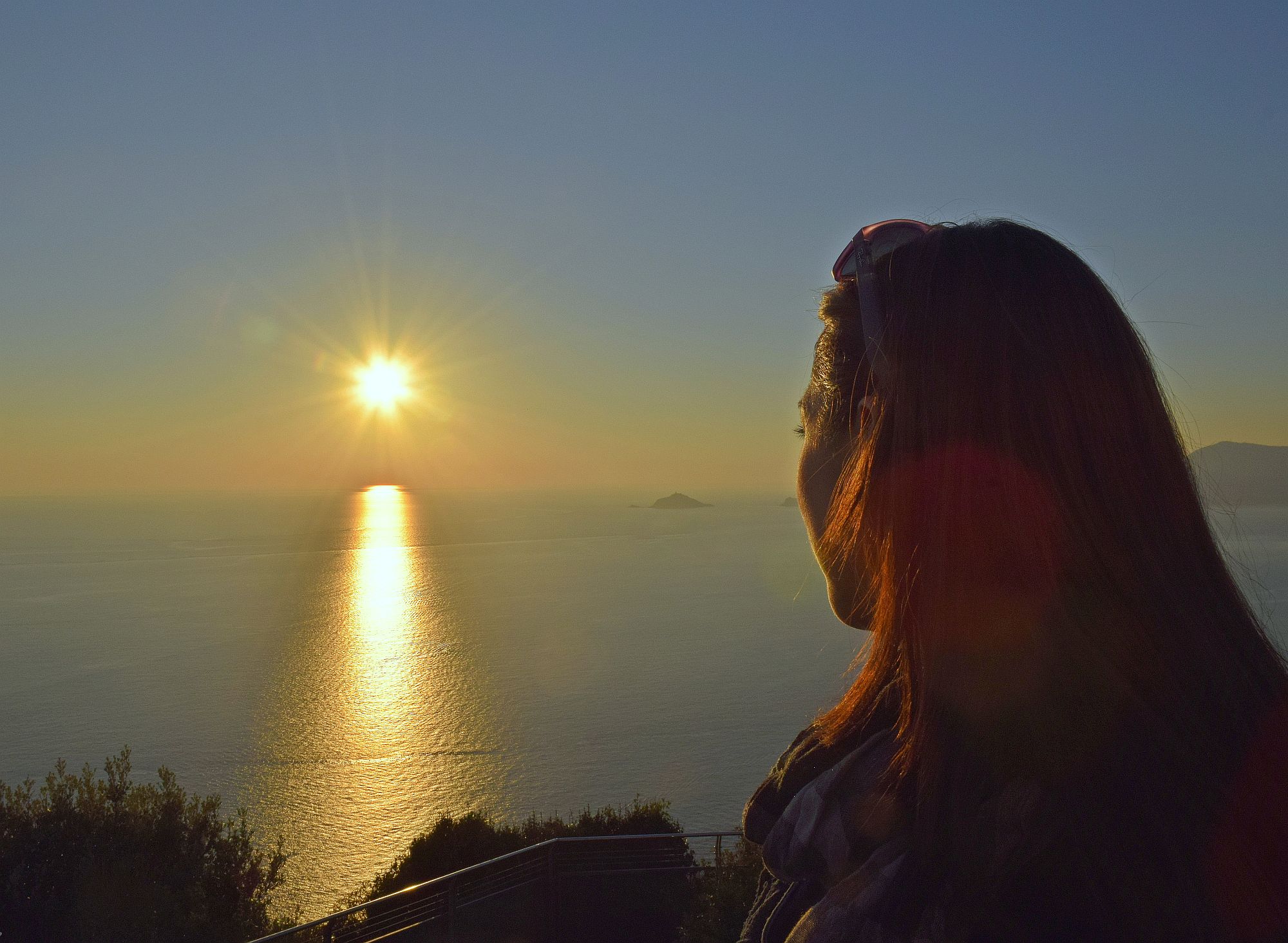 Riratto al tramonto di Luciano Fontebasso