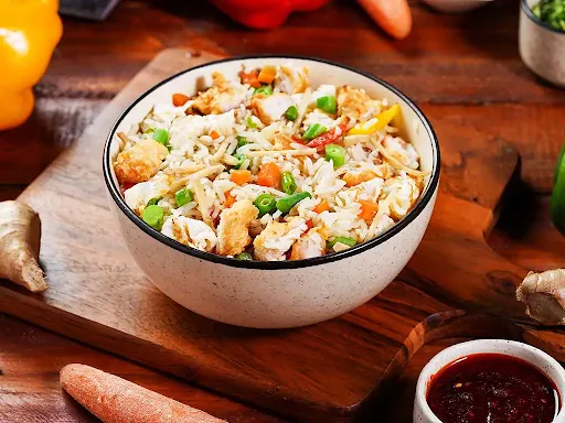 Chicken Ginger Tossed Rice