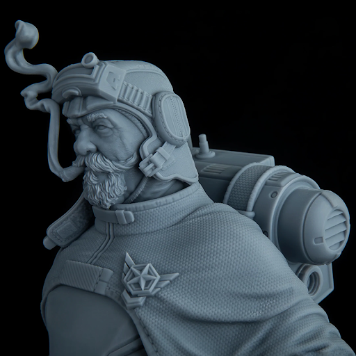 Highly Detailed Model by Loot Studios Produced on the Elegoo Jupiter 6K Resin 3D Printer