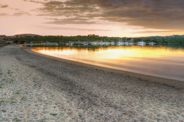 Alba in spiaggia